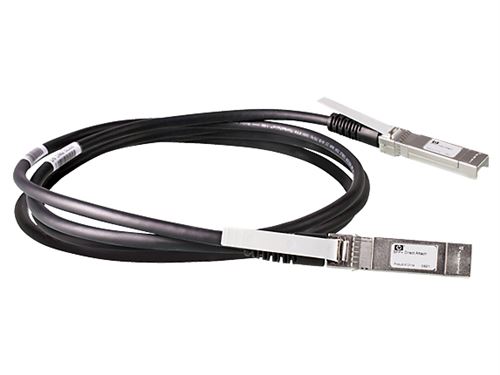 hewlett packard enterprise z hp enterprise 10g sfp+ to sfp+ 3m direct attach copper infiniband-kabel sfp+ schwarz noir