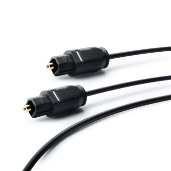 Cable optique audio numerique toslink vers mini toslink digital optical  spdif audio cable