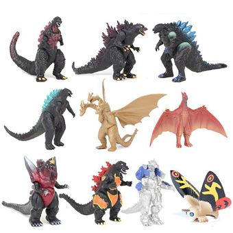 jouets de figurine d'action Godzilla 10PCS - Figurine de collection - à la  Fnac