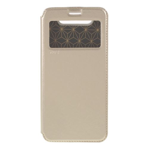 Etui en PU noble vue avec support or pour votre Samsung Galaxy A80/A90