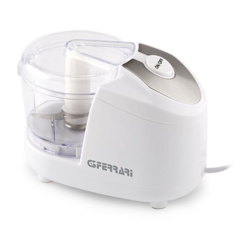 G3 Ferrari G20010 Broyeur Horizontal 250 W, argenté/blanc