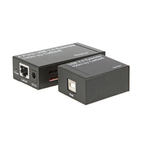 EFB Elektronik EB2104, Network transmitter & receiver, 100 m, 480 Mbit-s, Cat5e,Cat6, Windows 10,Windows 7,Windows 8,Windows Vista