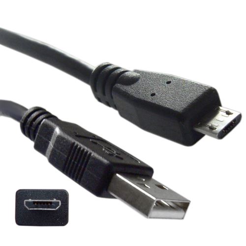 Lot De 2 Câbles Chargeur 3M Nylon Tressé Micro USB - Compatible PS4 DualShock 4, Xbox One, PS Vita, Charge Rapide 2A & Sync Données