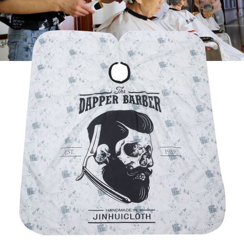 Tablier barbe de Teinture Capillaire Cape de Coupe de Cheveux