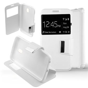 Etui Folio Blanc compatible Samsung Galaxy J3 2017