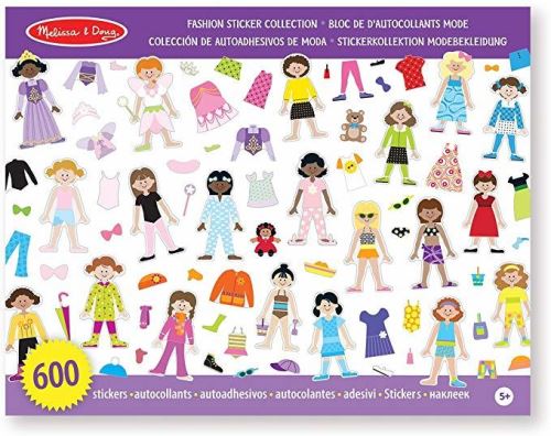 Melissa & Doug - 14190 - Collection D’Autocollants Mode de Mélissa & Doug