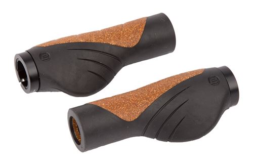 Ergotec poignées Grip Aero 2 132 mm noir/brun