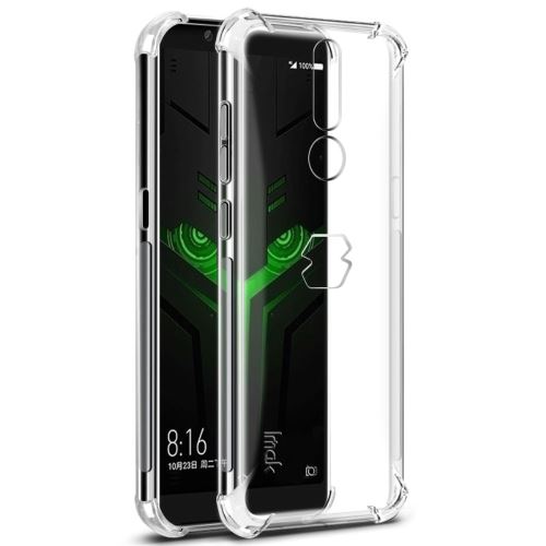 Coque en TPU coussin gonflable antichoc au toucher doux transparent pour votre Xiaomi Black Shark Helo