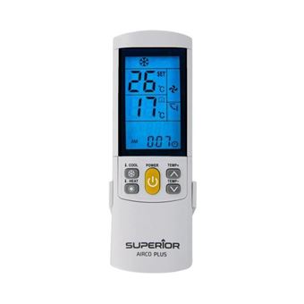 Superior Airco Plus | Télécommande Universelle Pour Climatiseurs | Compatible Avec La Majorité Des Marques | Contrôle Simplifié & Fiable