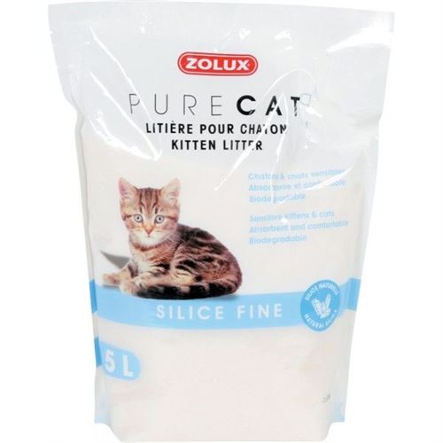 Zolux-Litière Pure Cat - Pour Chaton - Silice