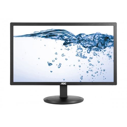 AOC Value E2280SWN - LED-monitor - 21.5 (21.5 zichtbaar) - 1920 x 1080 Full HD (1080p) - TN - 200 cd/m² - 700:1 - 5 ms - VGA - zwart
