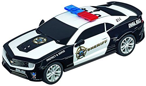 Carrera GO 64031 Chevrolet Camaro ZL1 Sherrif Slot Car Racing Vehicle