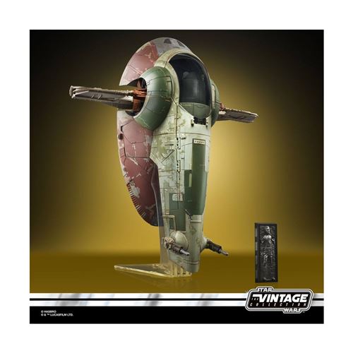 Star Wars – Edition Collector – Véhicule Vintage Slave I de Boba Fett pour Figurines 9,5 cm