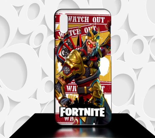 Coque compatible pour Samsung Galaxy A10 Fortnite Battle Royale 013