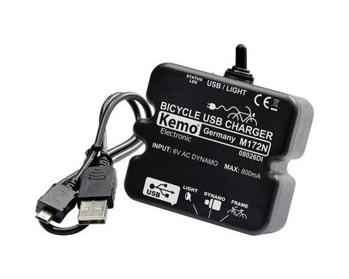 Régulateur de charge de vélo Kemo noir 1 pc(s)