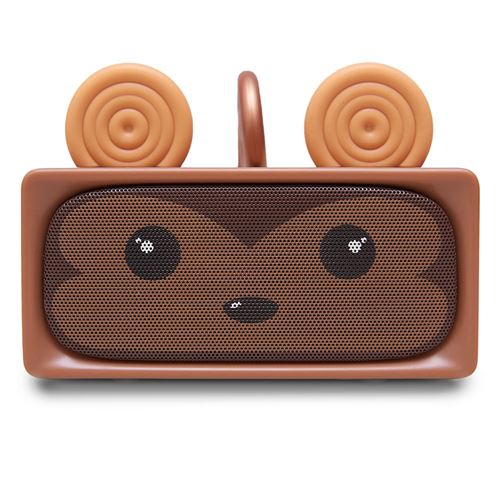 Enceinte Bluetooth Adorable Singe - MOB - Puissance 6W - Stereo - Connexion sans fil - Kit Mains Libres
