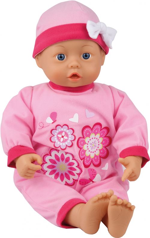 Bayer nuisette First Words rose 46 cm