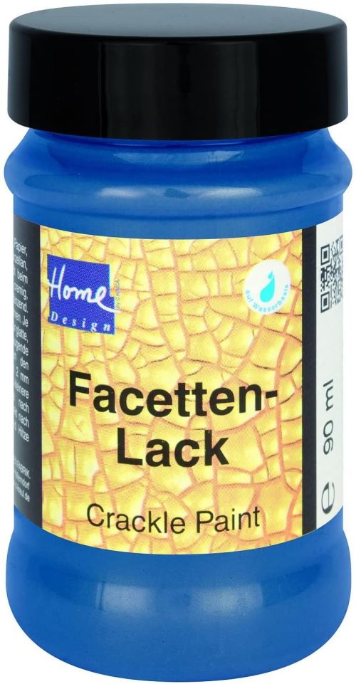 KREUL 96105 Vernis à facettes pour Une Structure à facettes Efficace sur Les Meubles, Les Tables, Les chaises et Les Accessoires de la Maison en Plastique et Relief, 90 ML