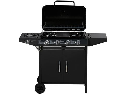barbecue gaz festa 5 5 brûleurs dont 1 latéral 12.9 kw Barbecue Gaz 5 Brûleurs dont 1 Latéral 12 Grill 12