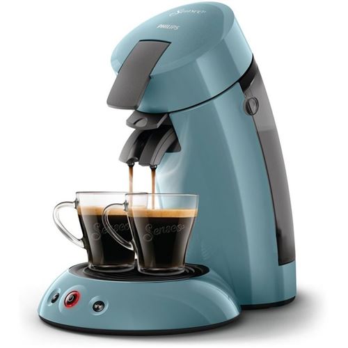 Philips Bleu Gris Senseo Original Hd6553 - Machine À Café - 1 Bar - Aube Brumeuse