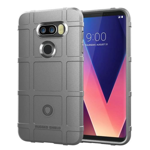 Etui Coque de protection durable anti choc pour LG V30 - Gris