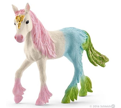 SCHLEICH  - 70529 - Figurine - Poulain &agrave; plumes de Surah