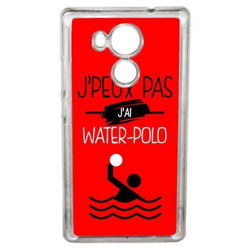 Coque j peux pas j ai water polo 9 compatible huawei mate 8 transparent