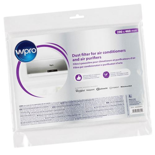 Whirlpool Filtre à Poussière Toutes Marques 460 X 290 Mm Accessoires et Entretien 484000008643 Whirlpool, Delonghi - 310491