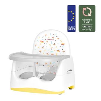 4 64 Sur Badabulle Home Go Sun Rehausseur De Chaise Confort Compact Pliable Evolutif Avec Tablette Amovible Chaises Hautes Et Rehausseurs Achat Prix Fnac