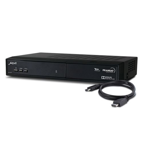 Terminal Hd Pvr Ready Pour L'offre De Service Tntsat + Câble Hdmi Astrell 013150
