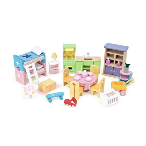 Assortiment de meubles pour maison de poup&eacute;e - Le Toy Van