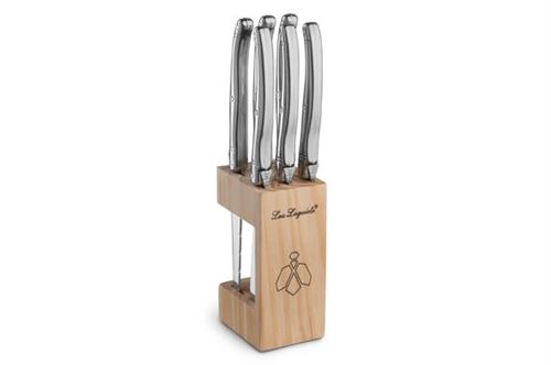 Amefa bloc de 6 couteaux steaks gamme tradition - inox