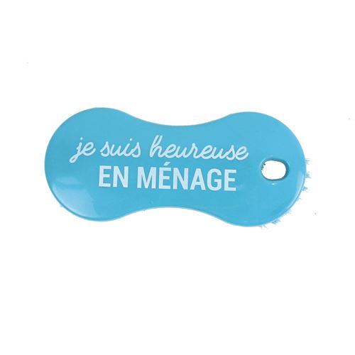Je cherche une idee - Brosse de ménage Bonne humeur - Bleu En ménage