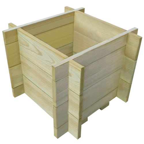 chunhe Jardinière surélevée pour légumes Bois de pin imprégné 40 cm AB43347