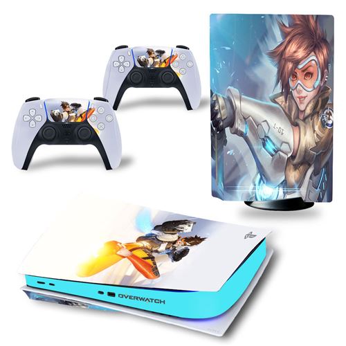GENERIQUE Autocollant Stickers de Protection pour Console Sony PS5 Edition Standard - Multicolore (TN-PS5Disk-1756) 