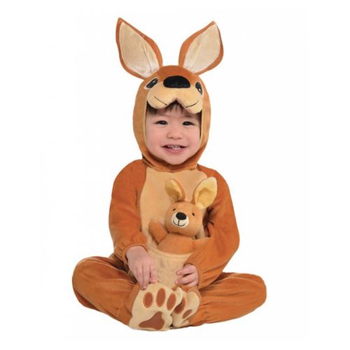 Amscan - Déguisement Bébé Kangourou, 845909-55, 6-12 Mois