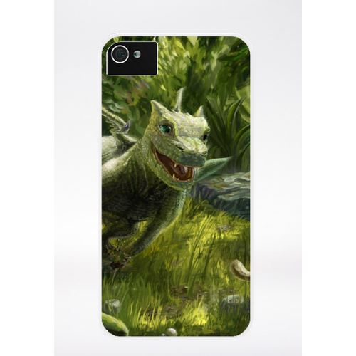 Coque Bébé Dragon Compatible Iphone 4 Transparent