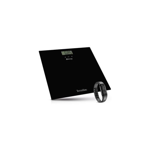 Terraillon Web Coach Smart Kit - Personenweegschaal - zwart - met Activi-T Smart activity tracker