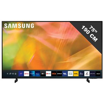 Tv Led Lcd 75 Pouces Samsung Hdtv 1080p G Ue75au8075 Tv Led Lcd Achat Prix Fnac