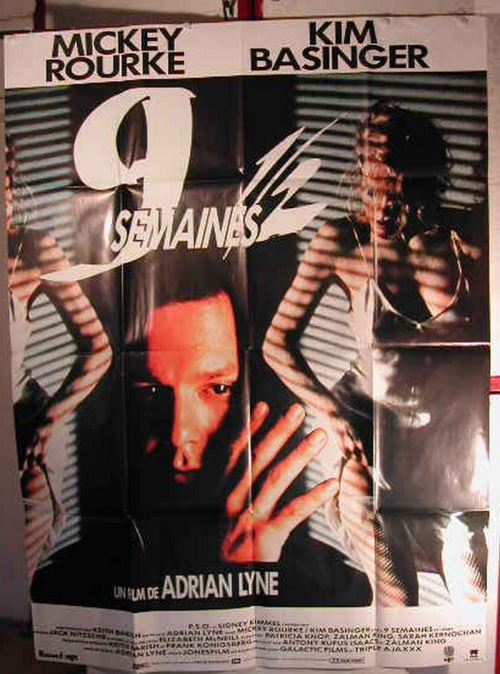 9 Semaines 1/2 - affiche pliée - 118x160 cm - AFFICHE / POSTER