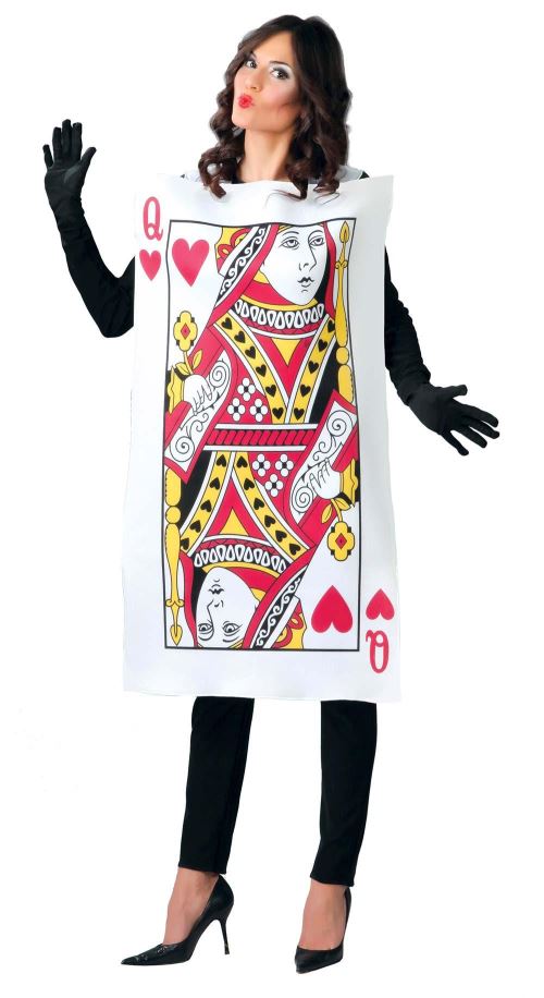 Déguisement Adulte Dame des Cartes Taille 42-44