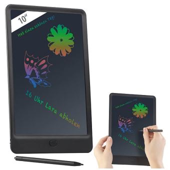 Tablette graphique GENERIQUE Tablette d'écriture LCD dinosaure FONGWAN  Planche à dessin pour les enfants - rose 8.5 pouces