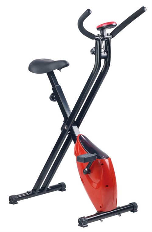 Vélo d'appartement pliable avec ordinateur d'entraînement