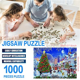 Puzzle sapin de Noël 2 pièces