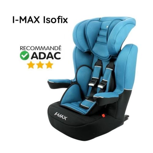 NANIA Siege auto I Max luxe isofix Groupe 1-2-3 - Bleu