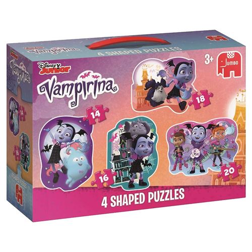 Jumbo Puzzle Vampirina 4-en-1 14/16/18/20 pièces