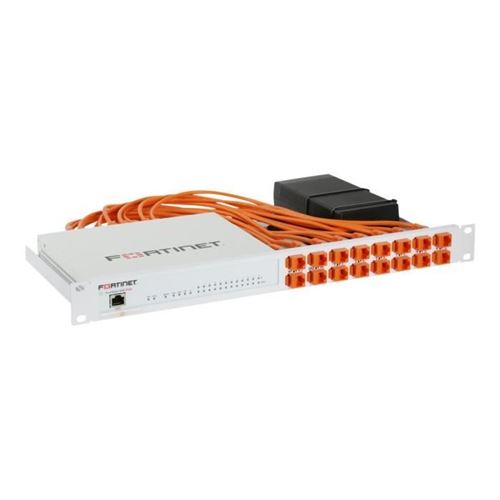 Rackmount.IT RM-FR-T11 Kit de montage pour rack RJ-45 X 16 RAL 9003, blanc signal 1U 19