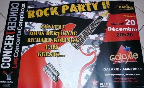 ROCK PARTY - 80x120 cm - AFFICHE / POSTER