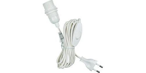 Câble de raccordement Saico 559091 blanc