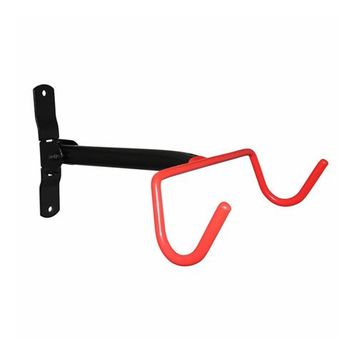 Presentoir-support velo mural pour 1 velo acier plastifie pliant